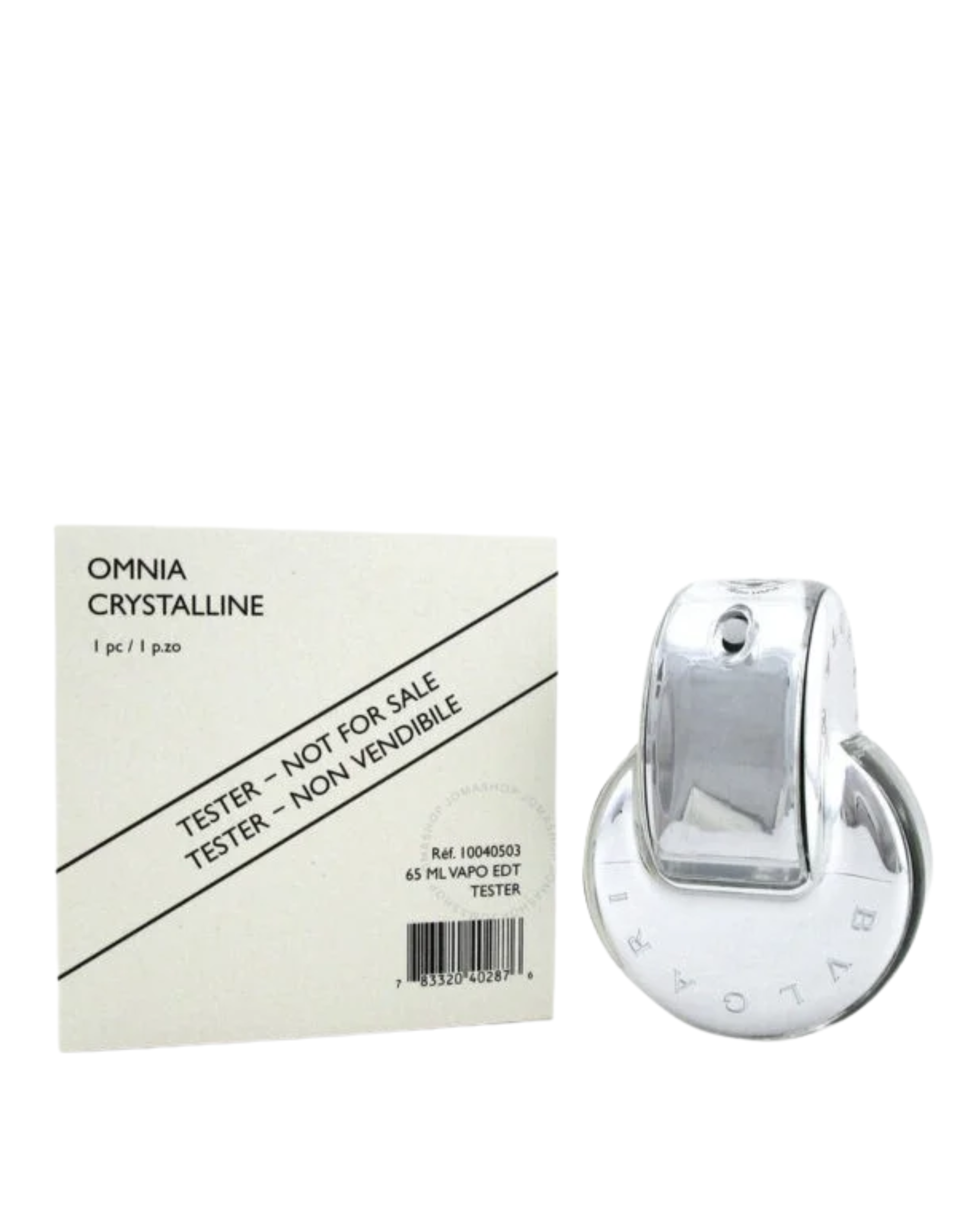 TESTER Bulgari Omnia Crystalline Eau De Toilette Pour Femme - 65ml