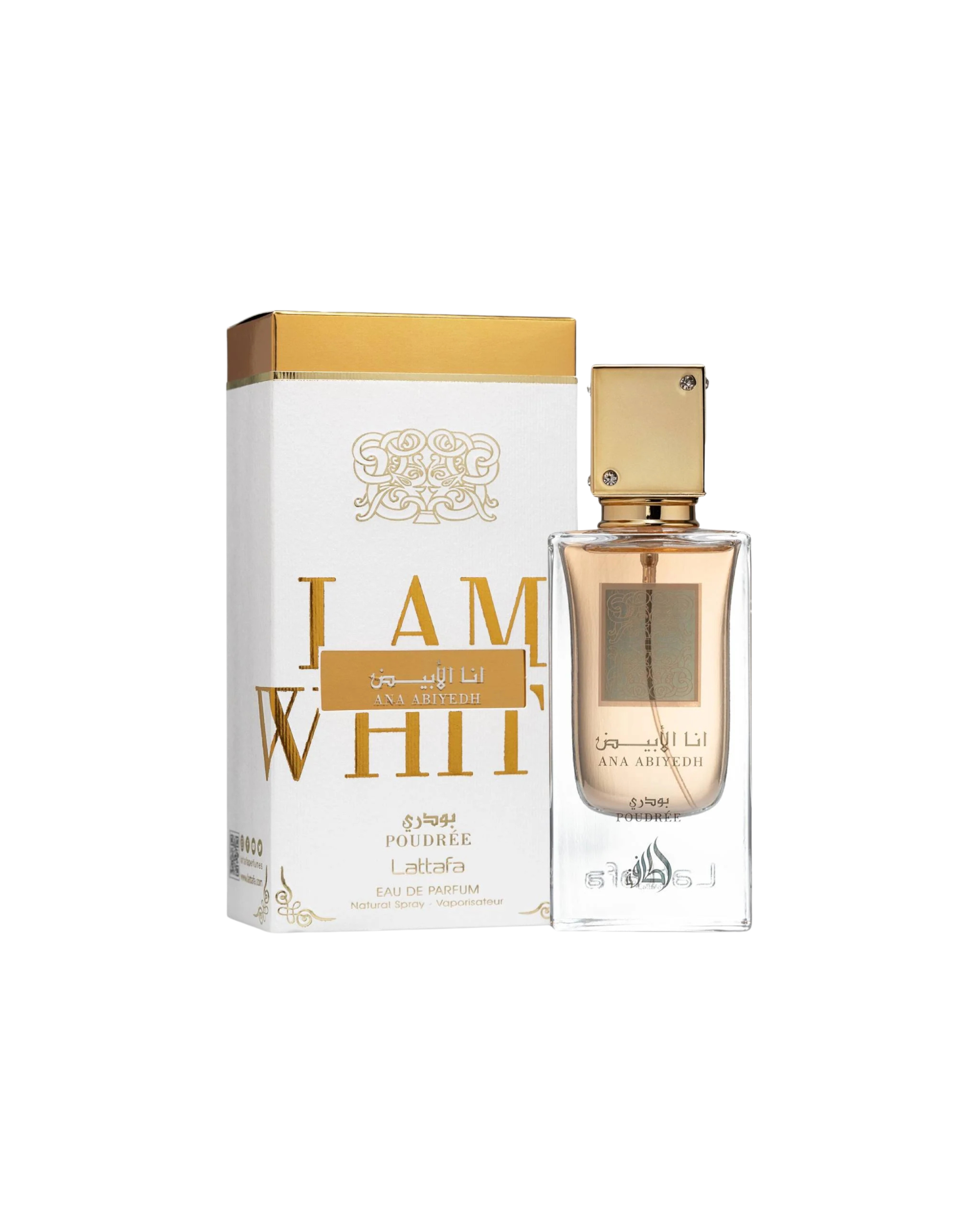 Ana Abiyedh Poudree by Lattafa Wmn EDP 60 ml