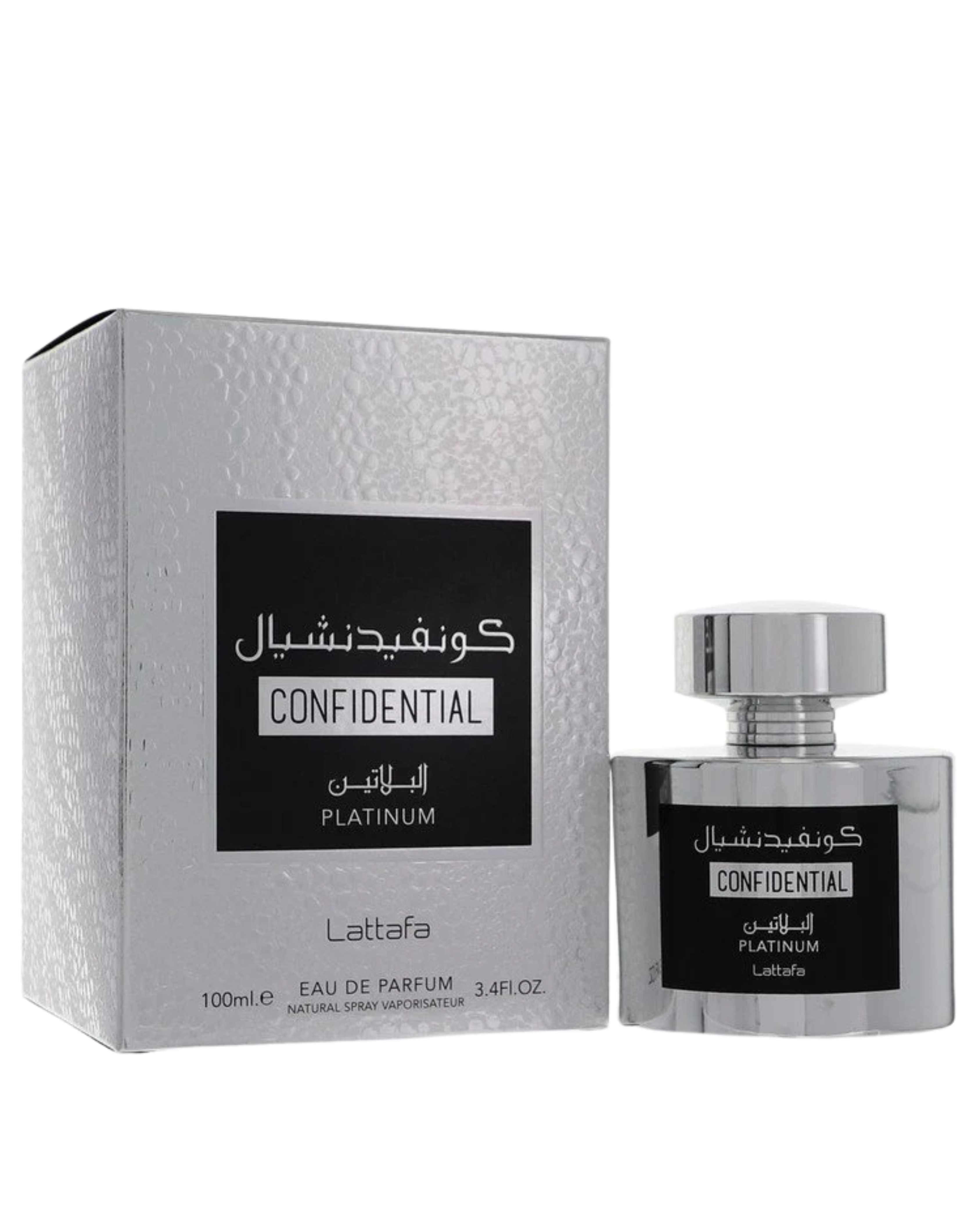Confidential Platinum By Lattafa EDP 100 ml