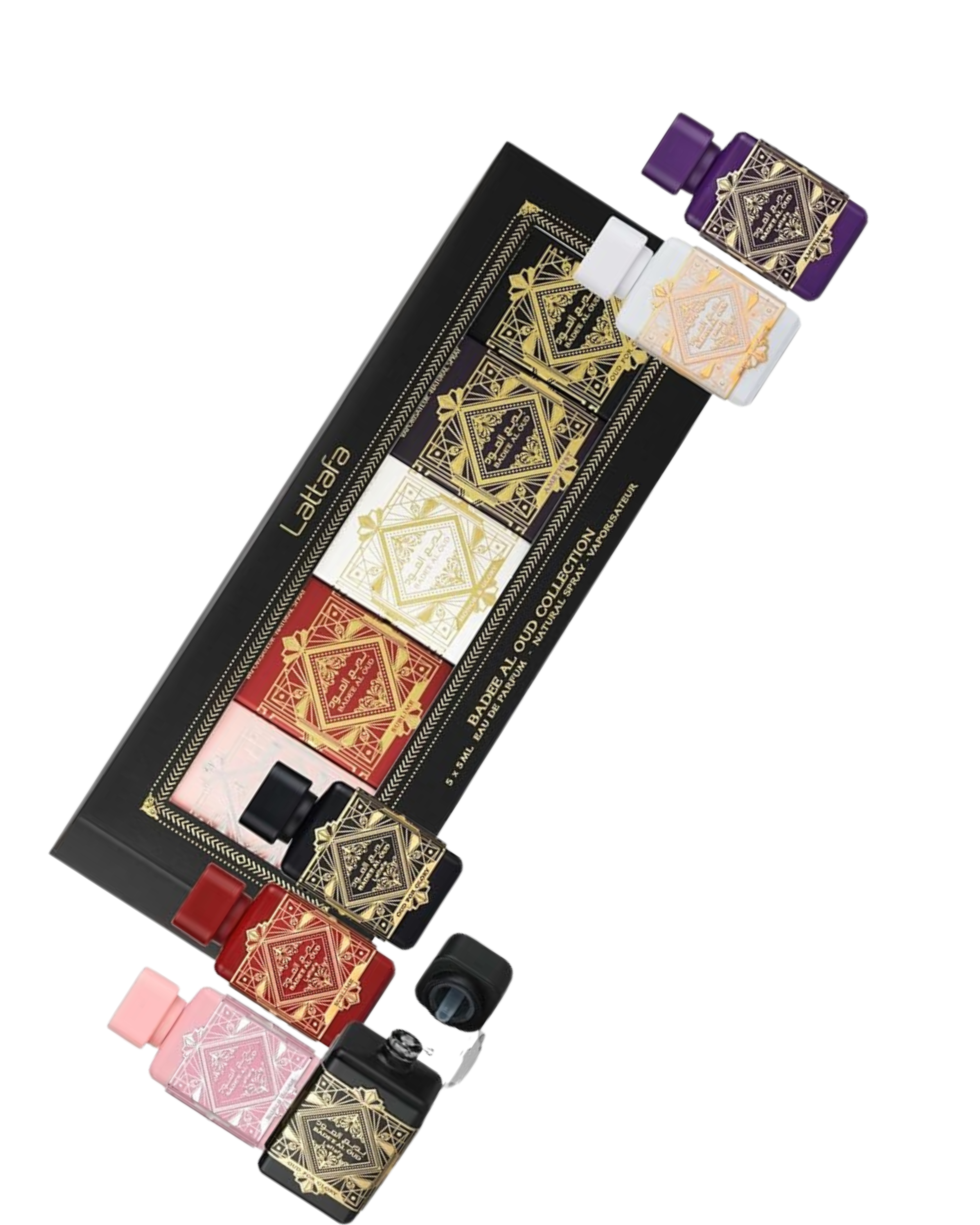 5-piece Mini Set Eau De Parfum 5ml Unisex Gift Set