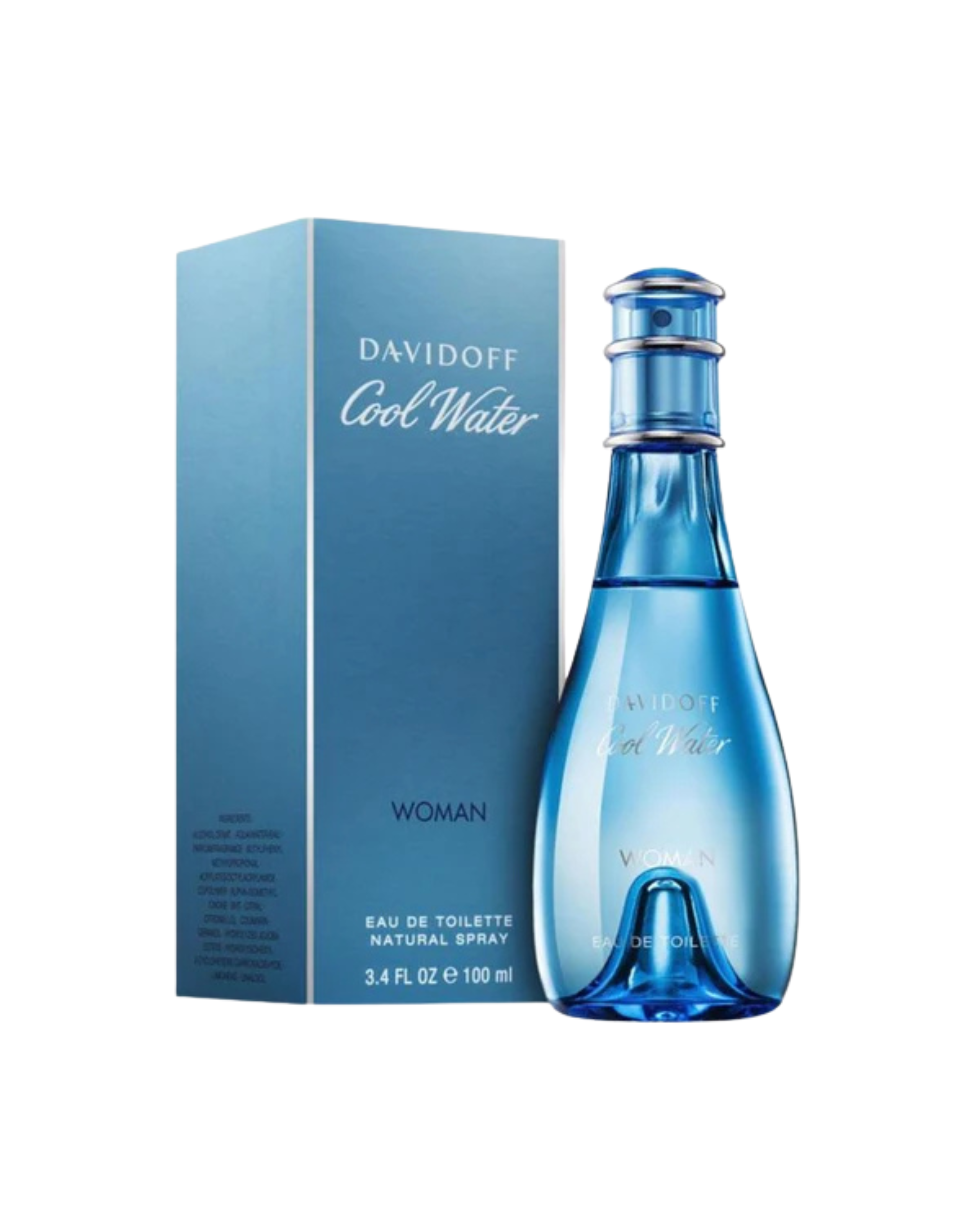 Davidoff Cool Water Eau De Toilette Pour Femme - 2 Sizes