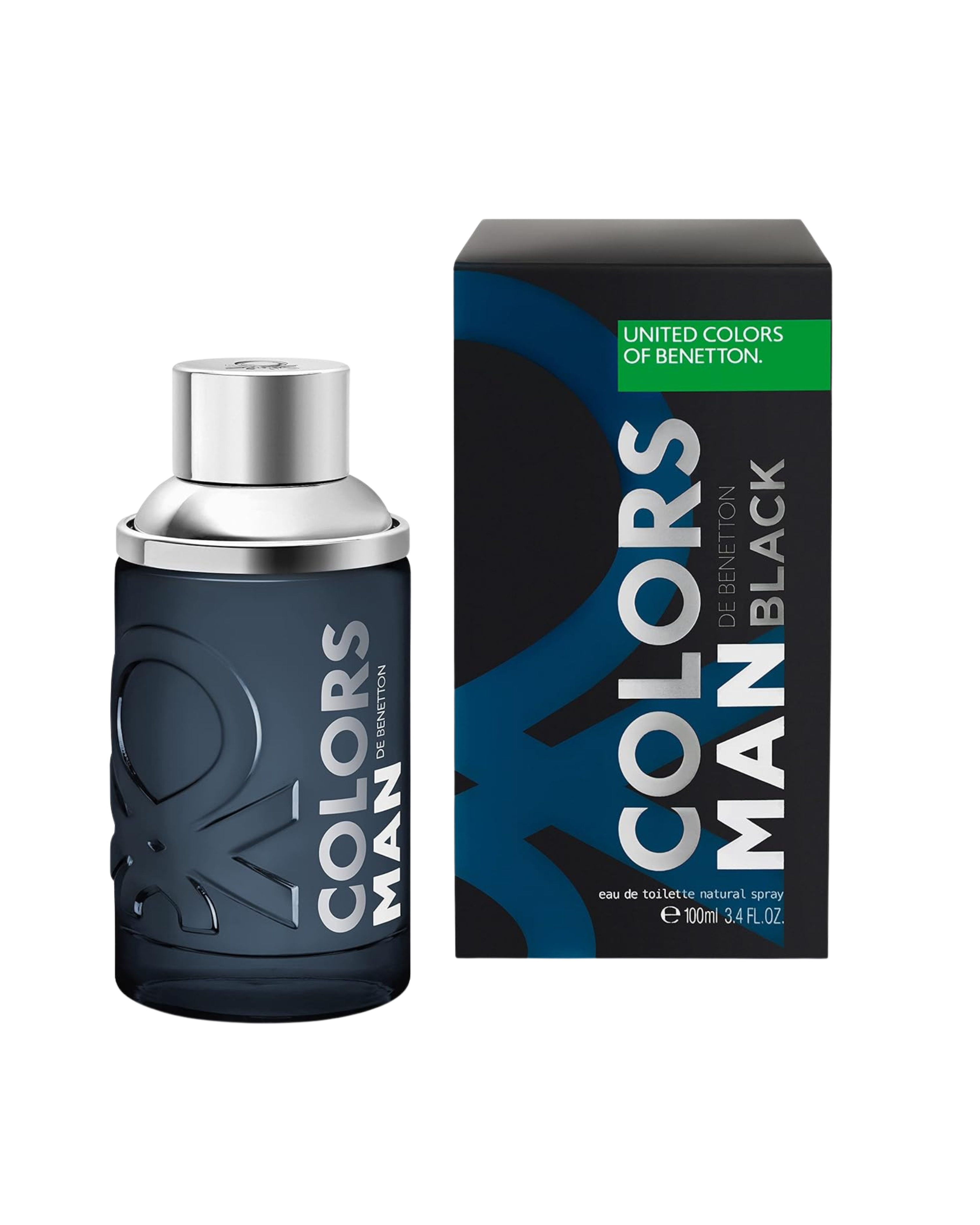 Benetton Colors Man Black by United Colors of Benetton 100ml EDT